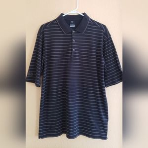Nike Golf Striped Polo DRI Fit short Sleeved Shirt